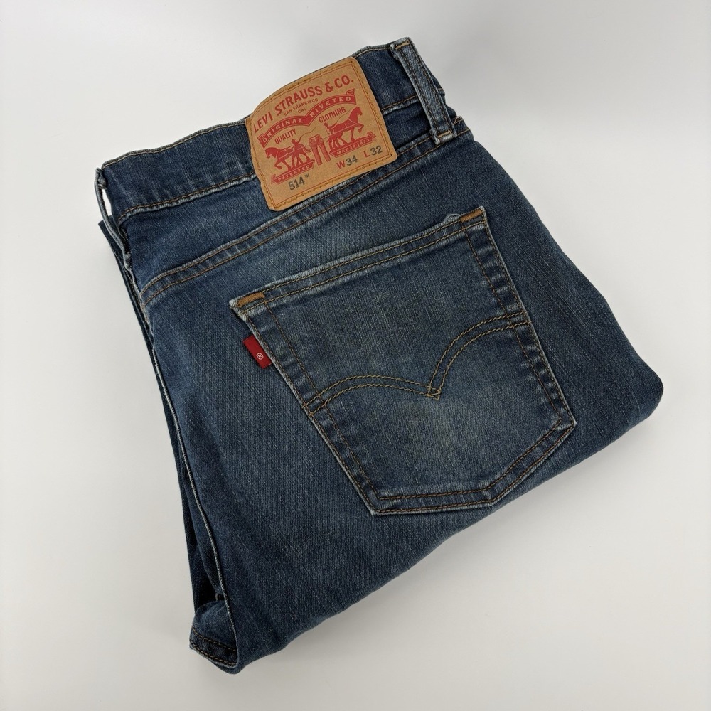 Levi's 514 Straight Leg Jeans Men's 34x32‎